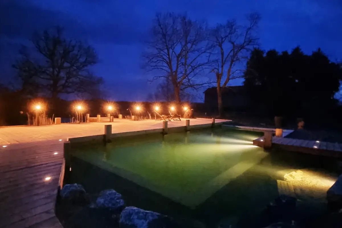 Bassin de baignade naturel