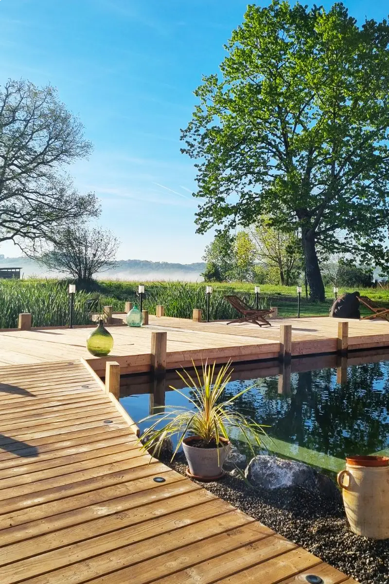 bassin naturel Gîte et chambres d'hôtes Gers
